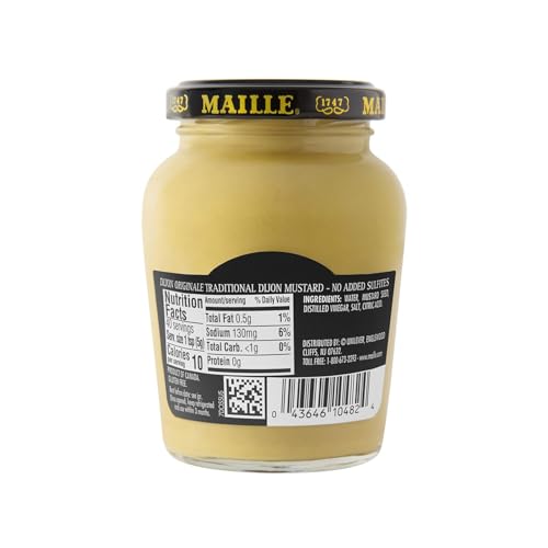Maille Dijon Originale on a sandwich boosts flavor with a crisp bite.