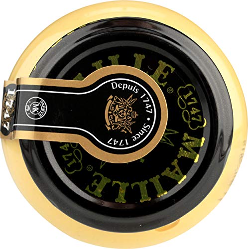 Maille mustard package on shelf signals heritage product for everyday use