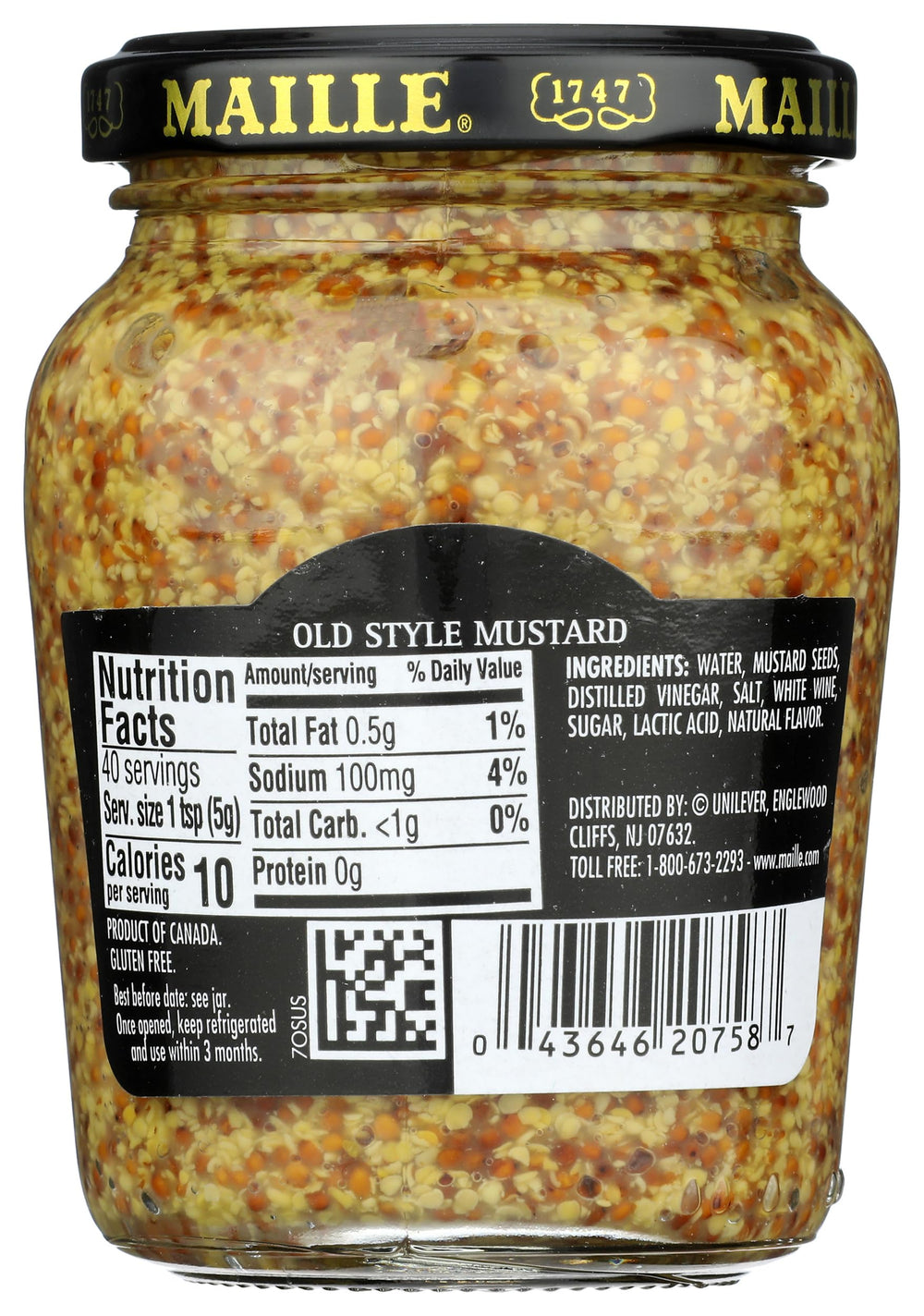 Maille Old Style mustard paired with cheeses on a tasting board