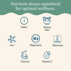 Dulse leaf in a smoothie for a mineral boost from Maine Coast Sea Vegetables.