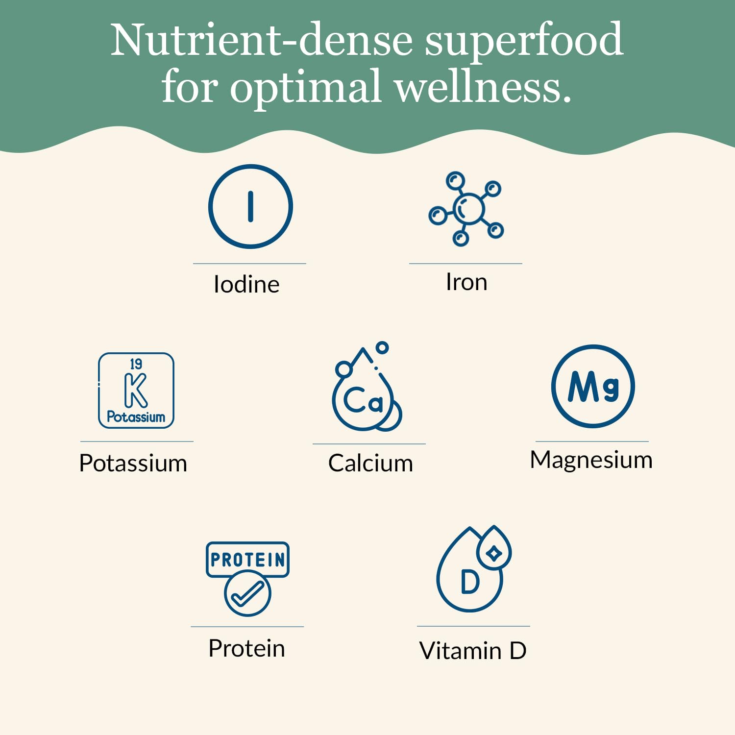 Maine Coast Sea Vegetables Kelp Granules Blend added to soup for enhanced umami.