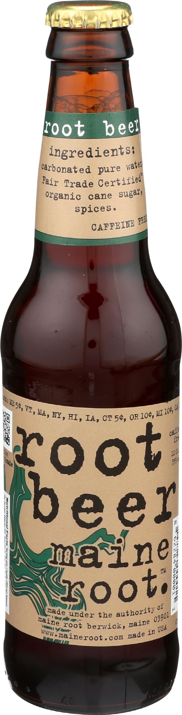 Maine Root bottle with wintergreen and spice notes, ideal for a flavorful refresh.