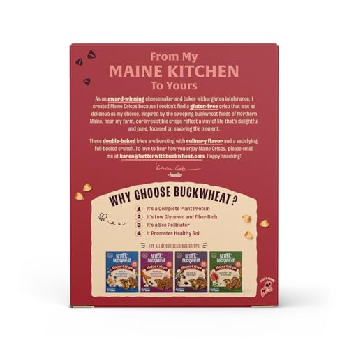 Closeup of Maine Crisp Cranberry Almond Crisps texture and crunch.
