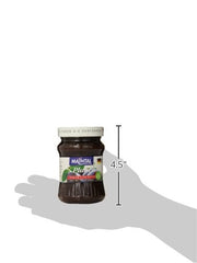 Dessert topping with Maintal Plum Butter on cake and ice cream.