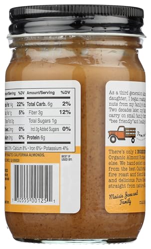 Maisie Jane's Almond Butter Smooth spread on toast for a quick, wholesome snack.