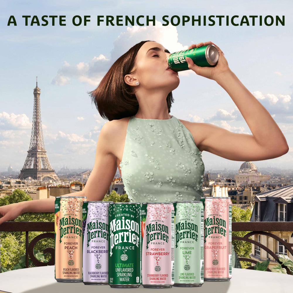 Maison Perrier strawberry can adds berry brightness to gatherings.