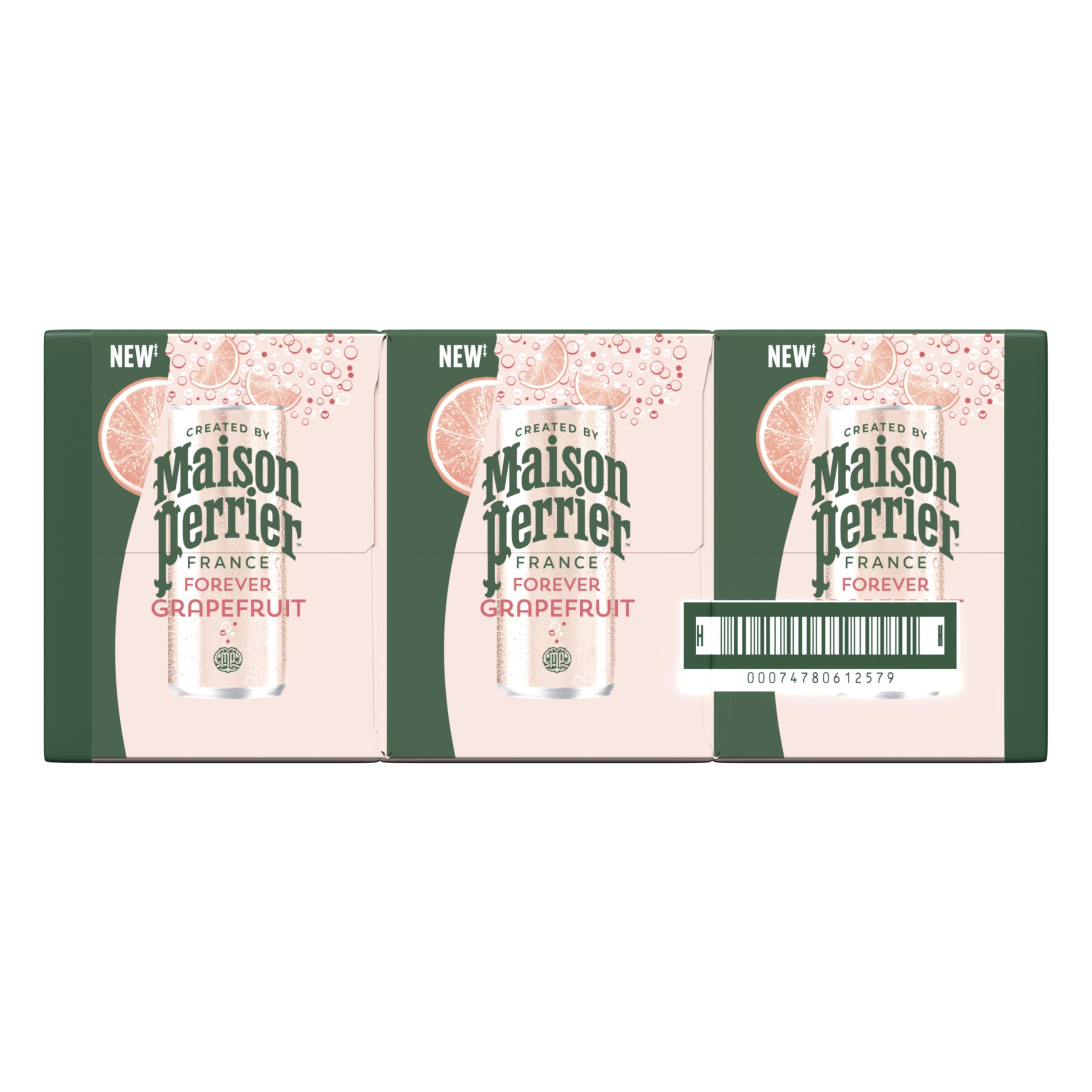 Maison Perrier Forever Grapefruit mocktail idea shows zero-sugar option for any occasion