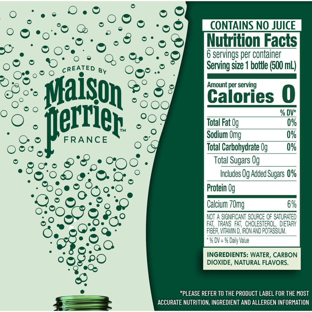 Maison Perrier Forever Lime bottle side view highlighting premium design