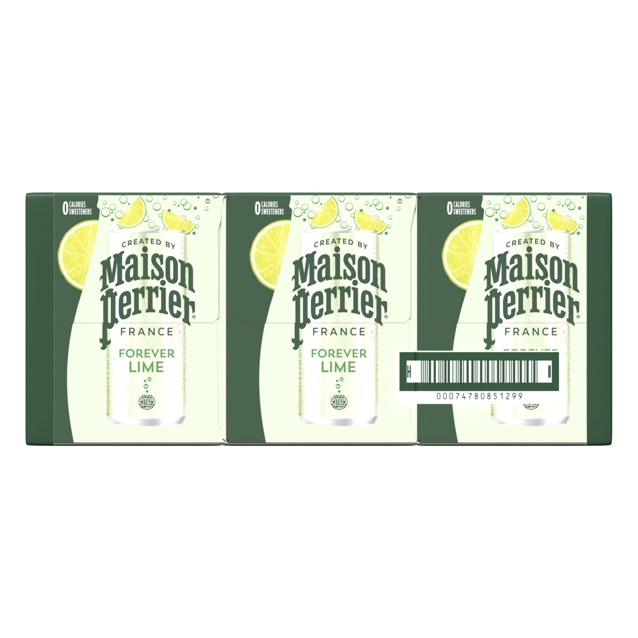 Maison Perrier Forever Lime mocktail ideas with sparkling water