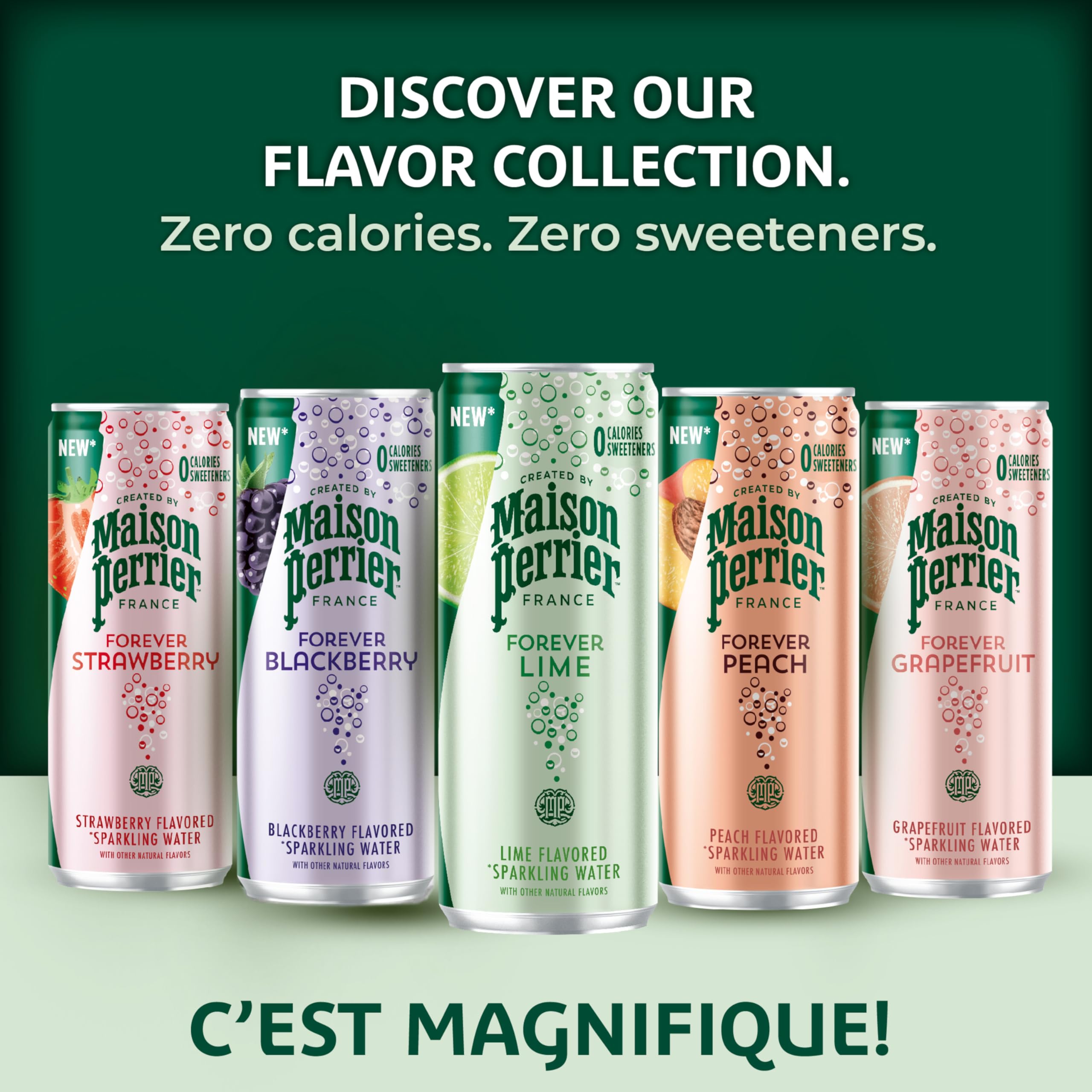 Maison Perrier Forever Lime on ice for a refreshing moment
