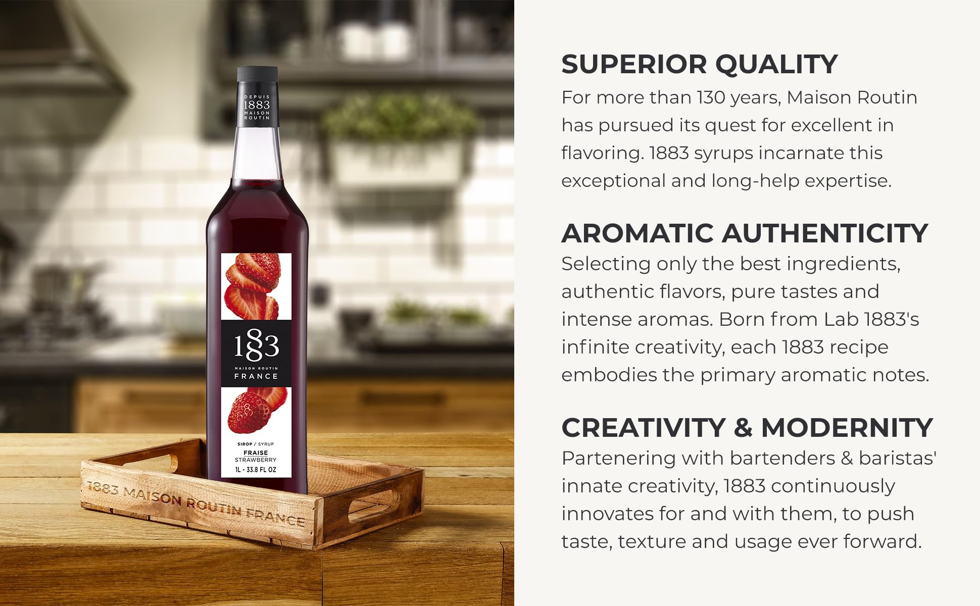 Pairs well with hot beverages, iced drinks, and fruity desserts.