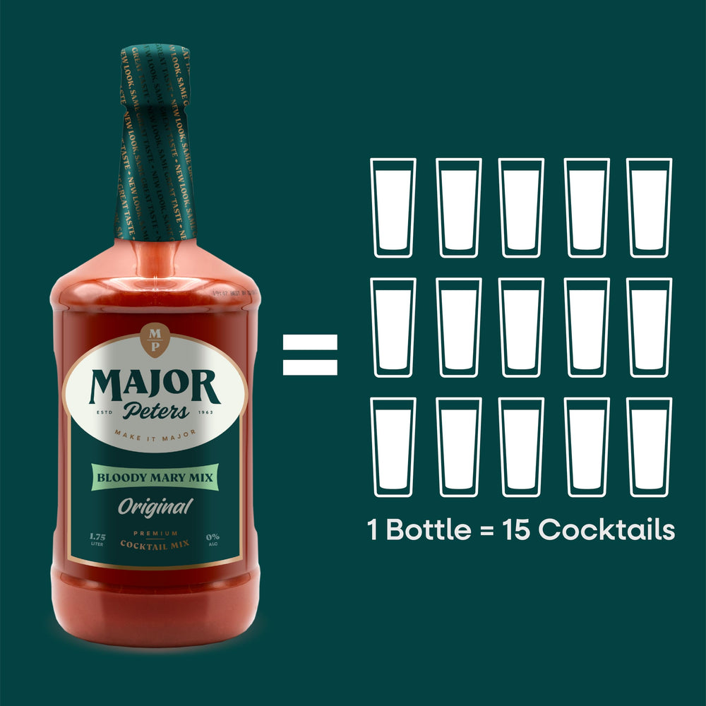 Major Peters' spice aroma hints at savory complexity in every sip.