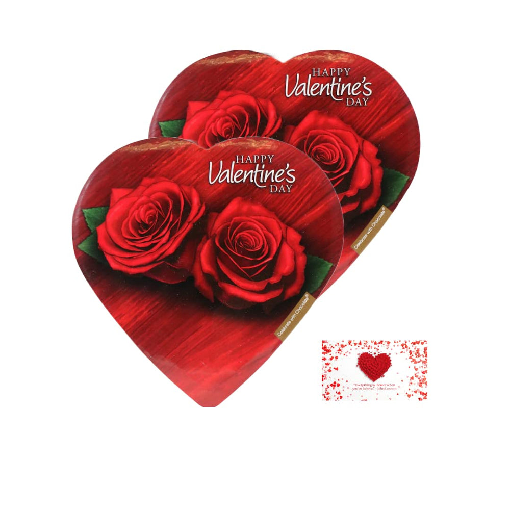 MAJUU CONNECT heart boxes with assorted chocolates, ideal for gifting on special occasions