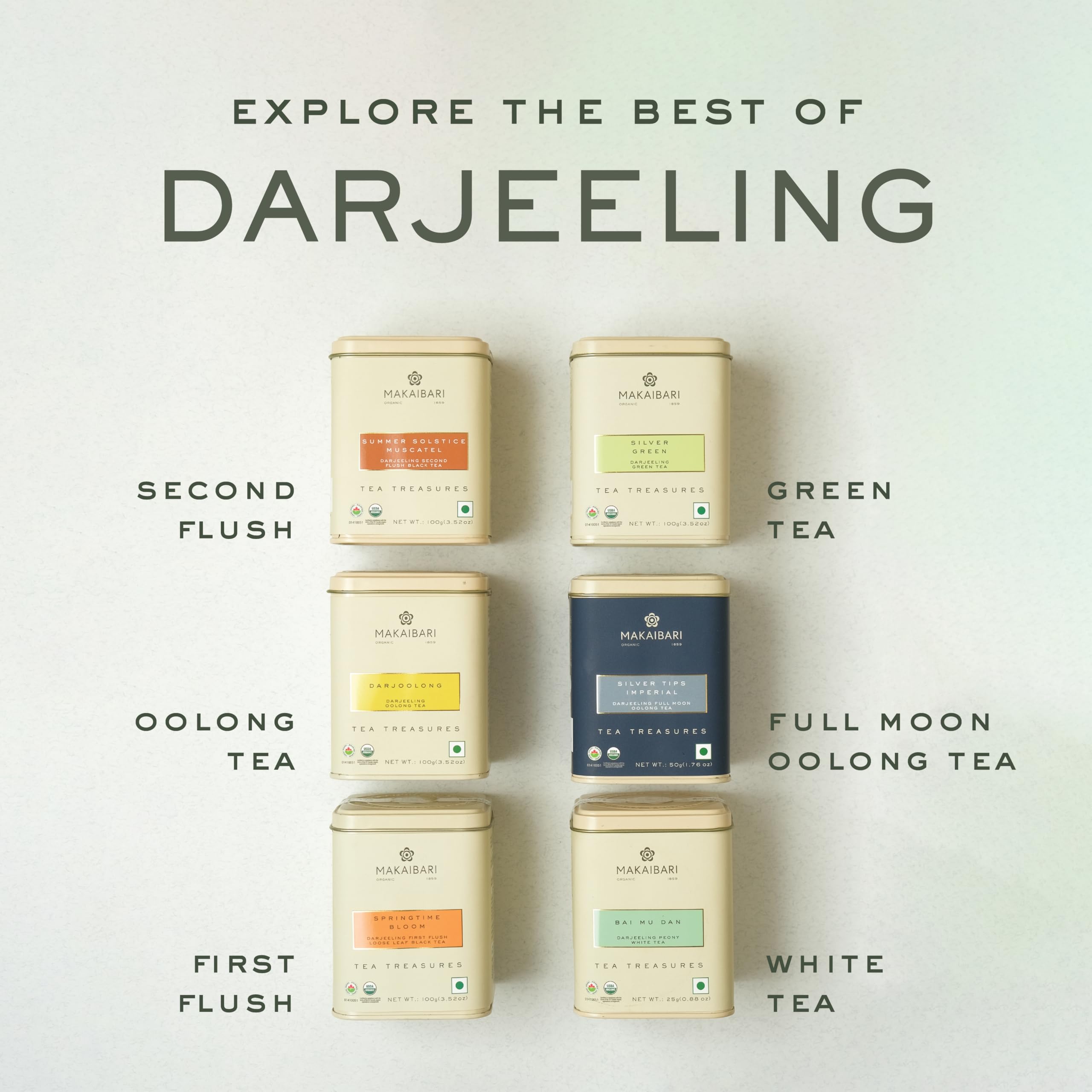 Makaibari Himalayan Spring aroma note hints at Darjeeling character.