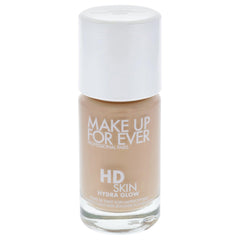 Make Up For Ever HD Skin Hydra Glow texture on skin—easy blend and glow.