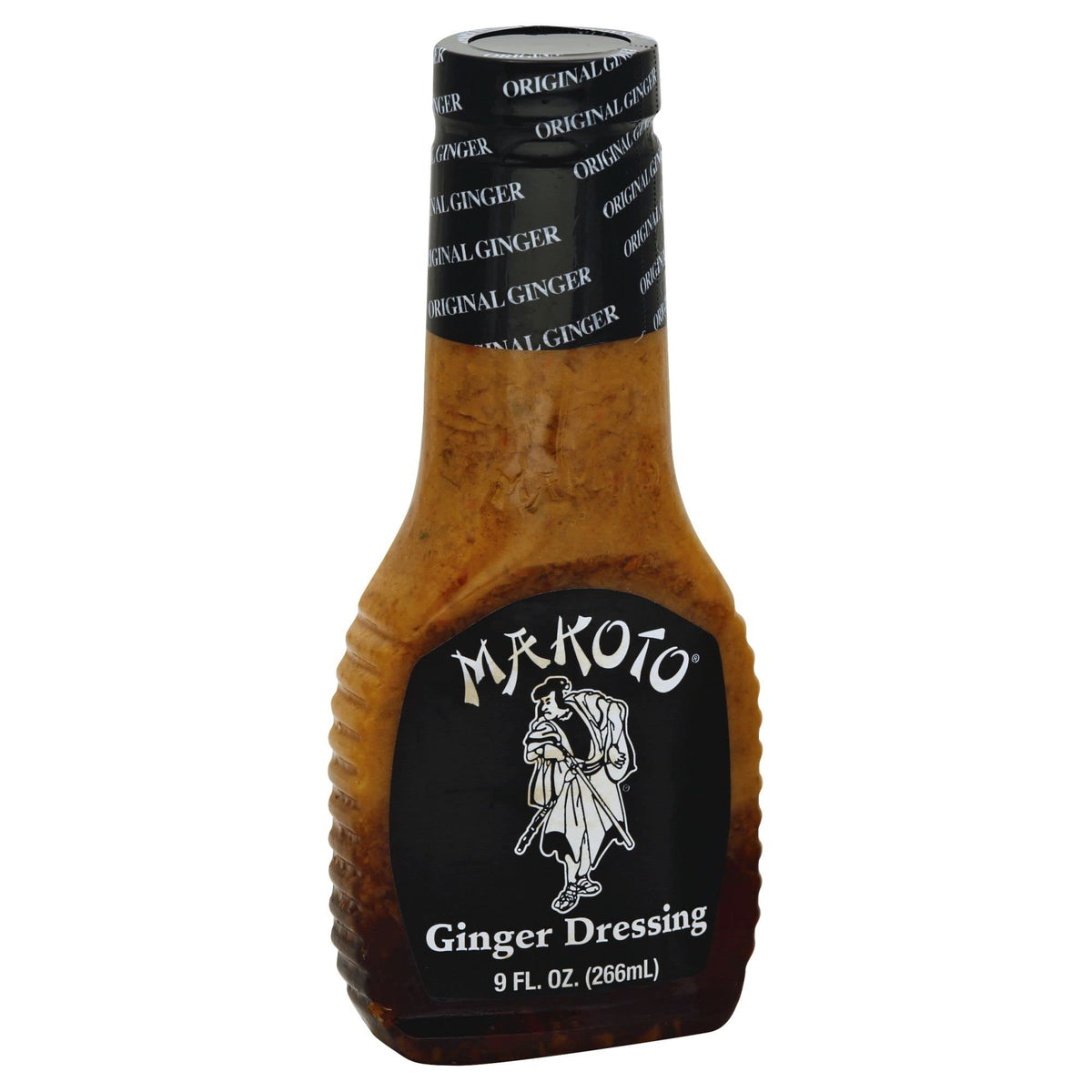 Makoto Ginger Dressing bottle — bright, fresh flavor ideal for salads and marinades.