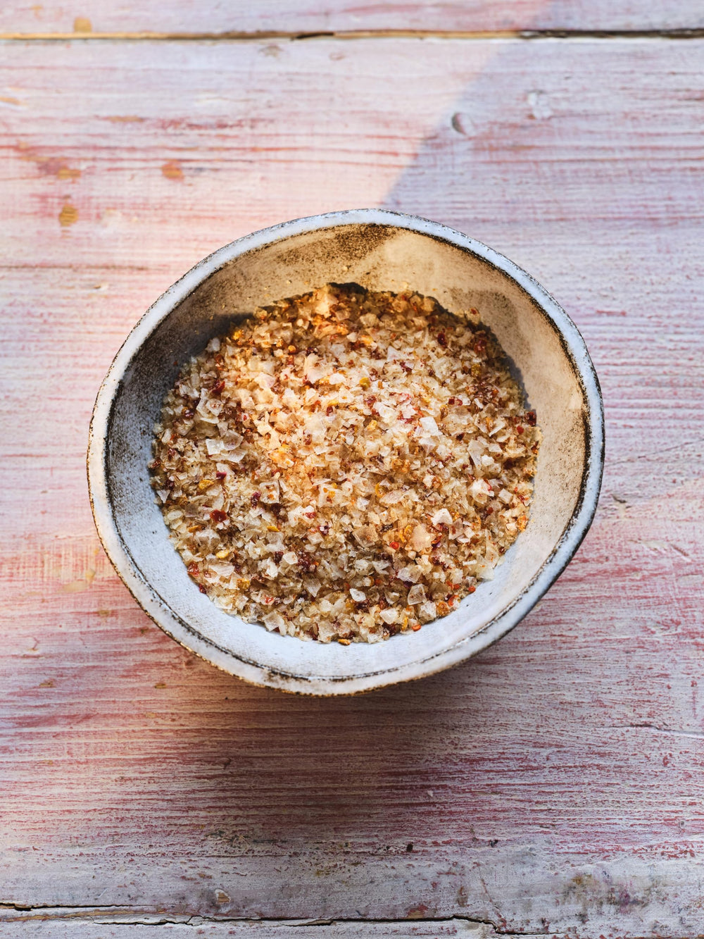 Maldon chilli sea salt flakes on a finished dish inspires quick upgrades.