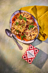 Maldon chilli sea salt flakes on prawns boosts bold flavor.