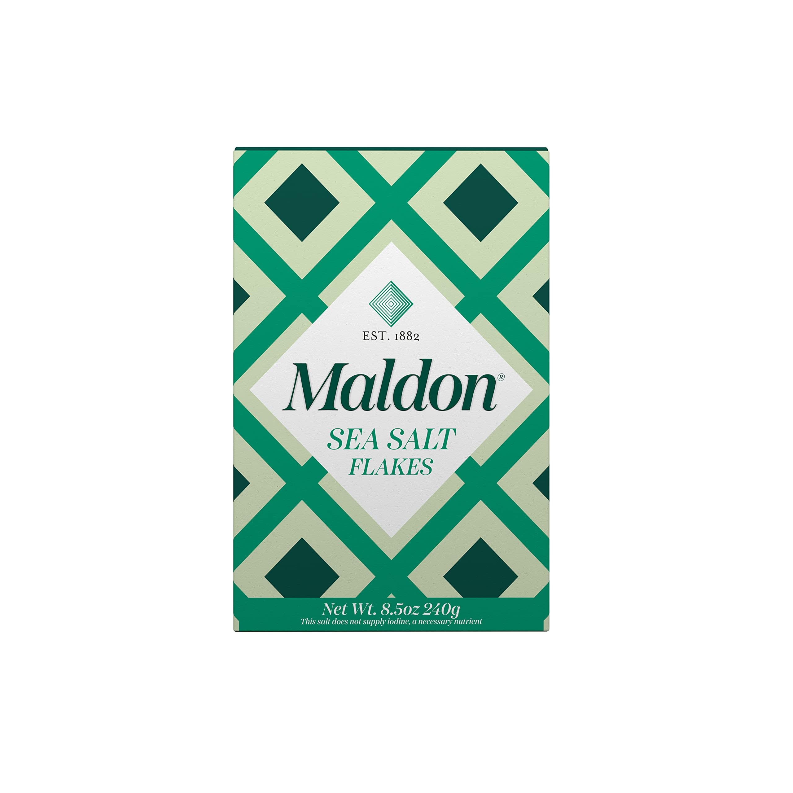 Maldon Salt Flakes enhance seafood and grilled meats with subtle saltiness.