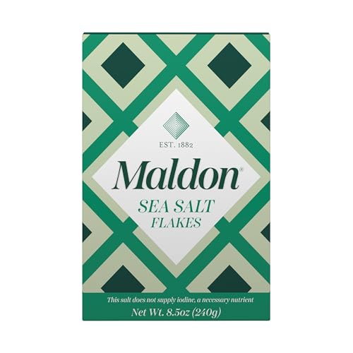Maldon Salt Flakes hand harvested tradition signals decades of craftsmanship.