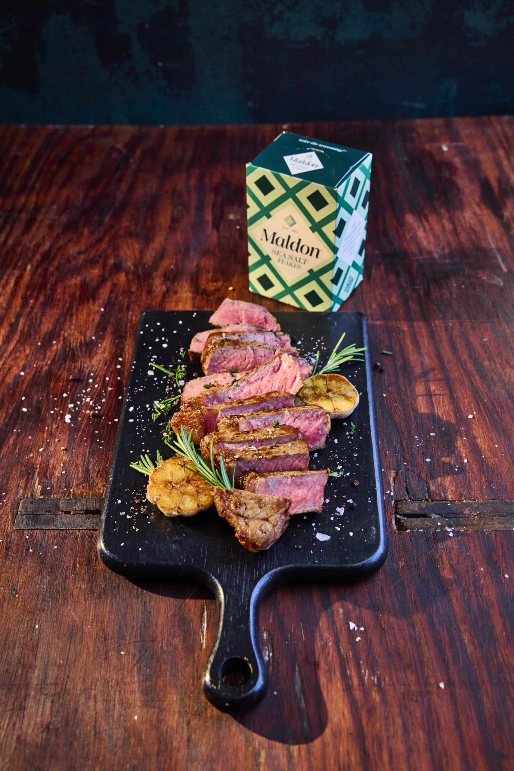 Maldon Sea Salt Flakes bread dipping elevates olive oil
