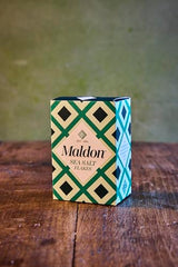 Maldon Sea Salt Flakes crystal texture dissolves quickly for seasoning