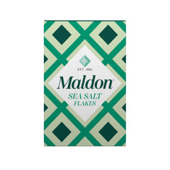 Maldon Sea Salt Flakes pyramid shapes add delicate crunch to dishes