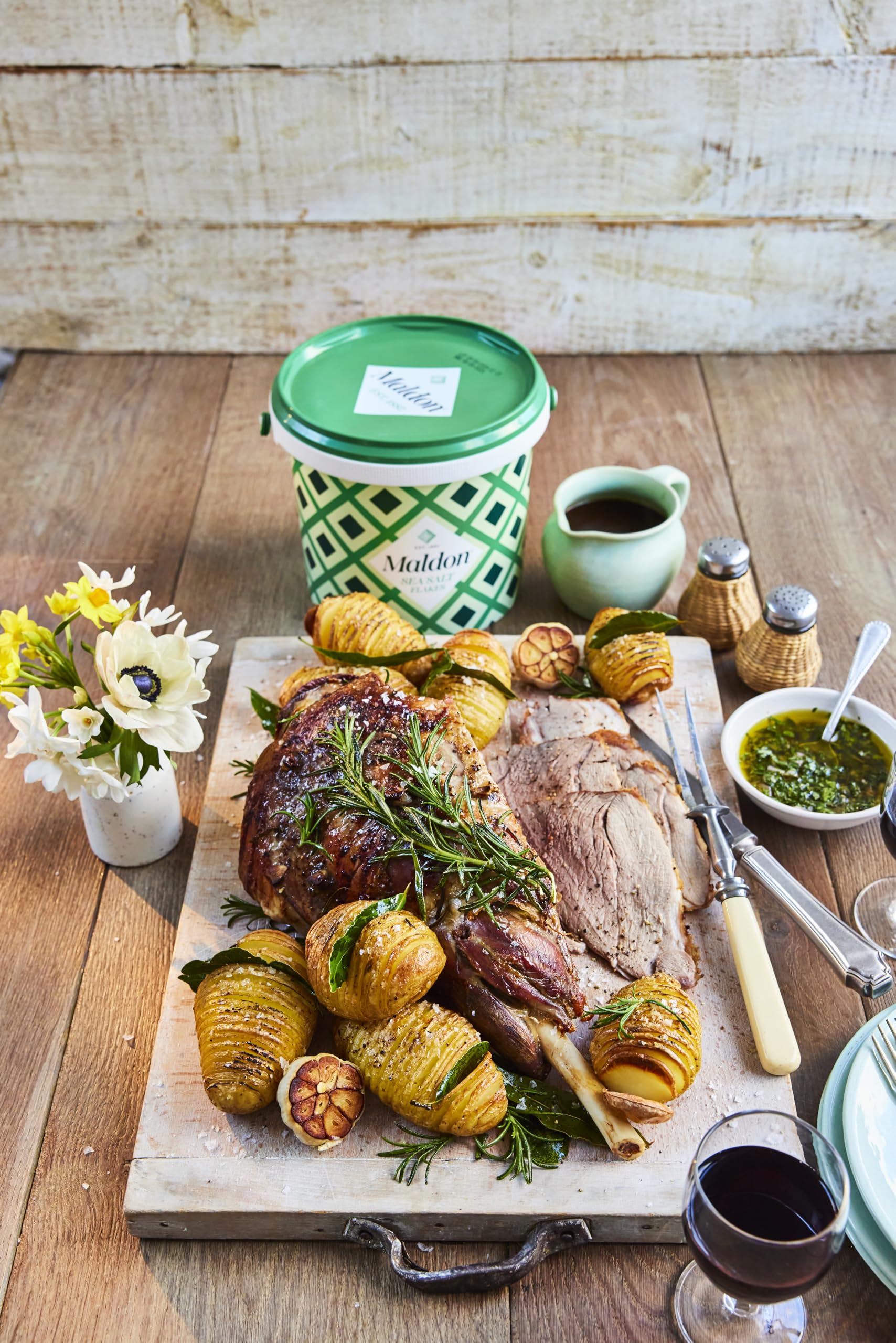 Maldon Royal Warrant seal signals premium sea salt brand