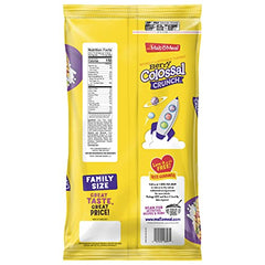 Malt-O-Meal Berry Colossal Crunch cereal bowl ready for breakfast.
