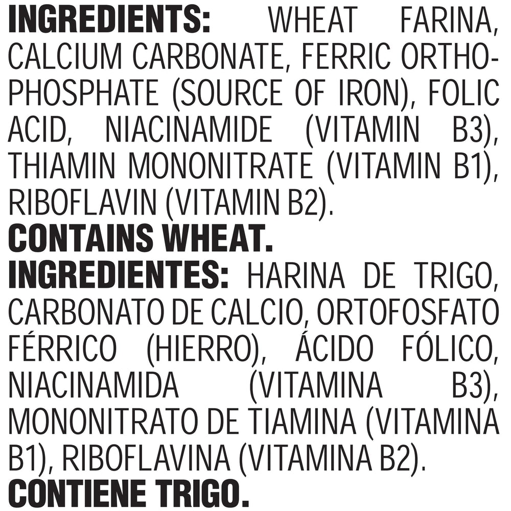 Malt-O-Meal Farina no-added-salt cereal for a low-sodium morning