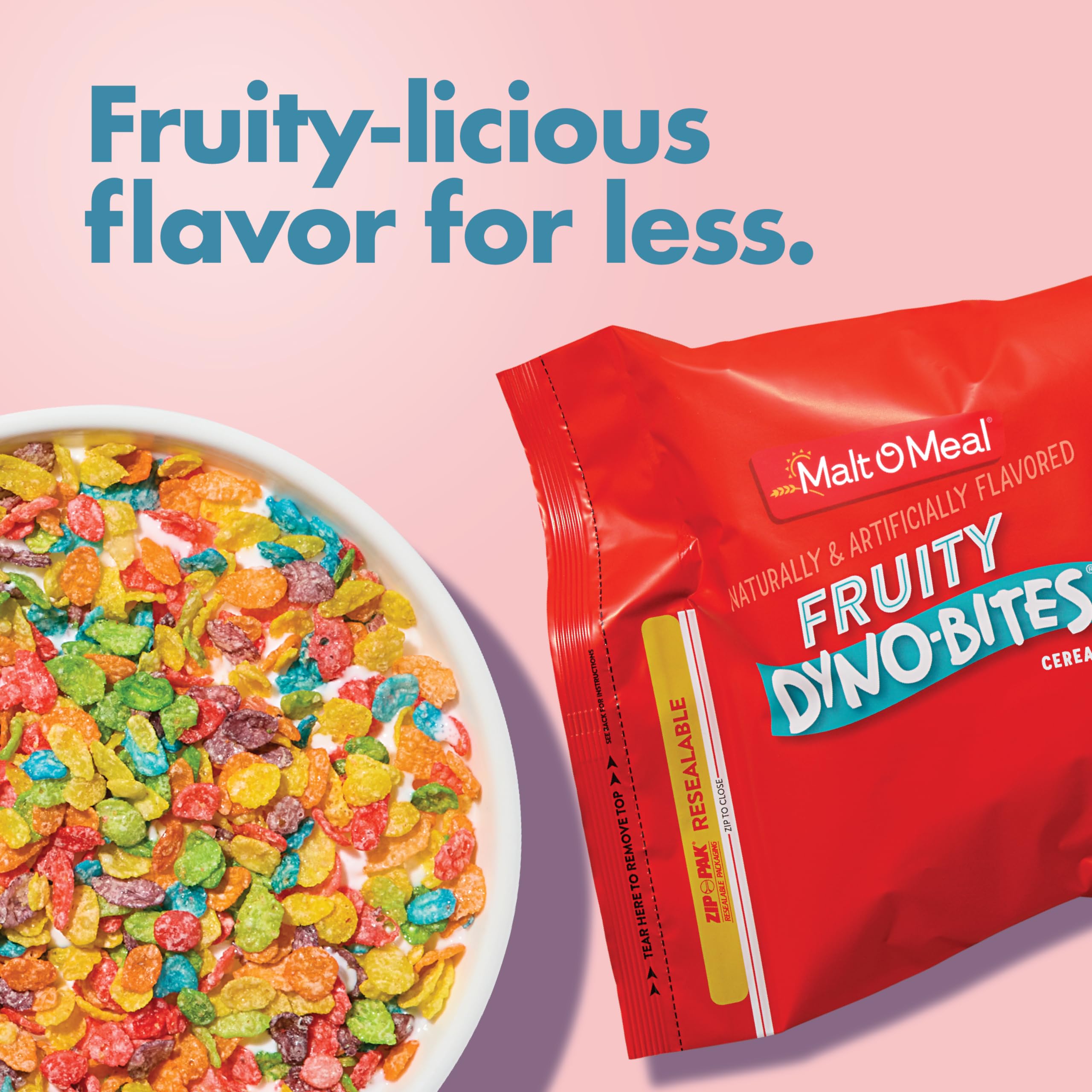 Kids enjoying Malt-O-Meal Fruity Dyno Bites as a snack time option