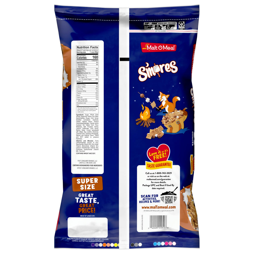 After-school snack idea with Malt-O-Meal S'mores for fast flavor