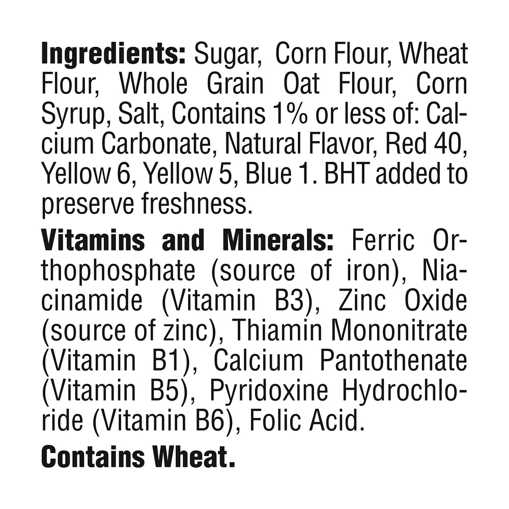 Malt-O-Meal Tootie Fruities yogurt topping adding color and crunch
