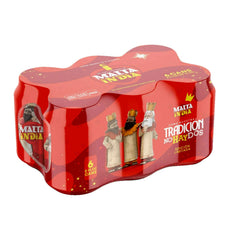 Malta India bottle front view, a refreshing non-alcoholic malt drink with nostalgic charm.
