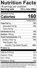 Mam Papaul's King Cake Mix ingredients panel highlights dough, yeast, and praline filling for authenticity.