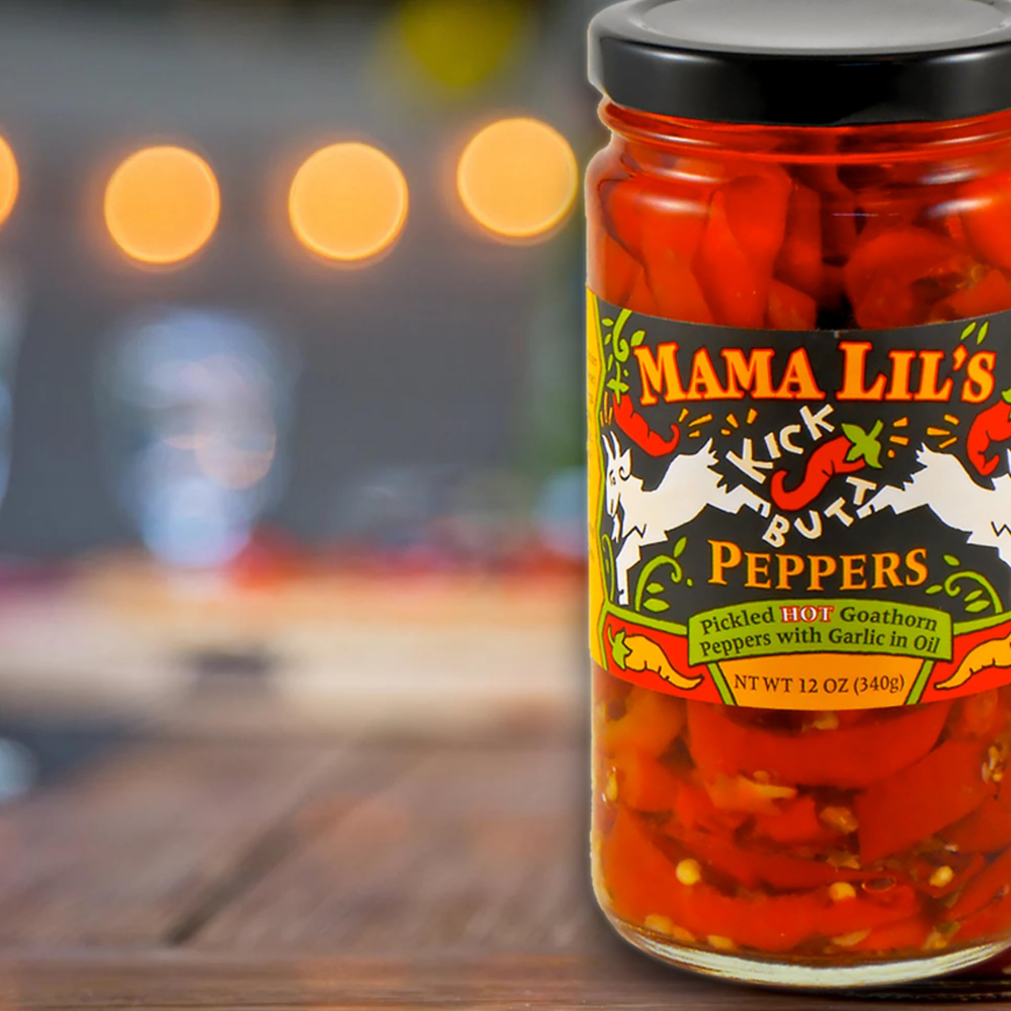 Mama Lil's oil-glazed goathorn peppers elevate everyday cooking with versatility.