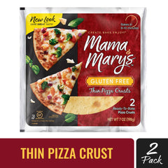 Mama Mary's 7-inch crust package ideal for personal, customizable pizzas.