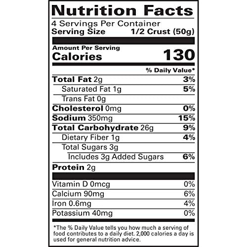 Opened package showing refrigerate or freeze guidance after opening.
