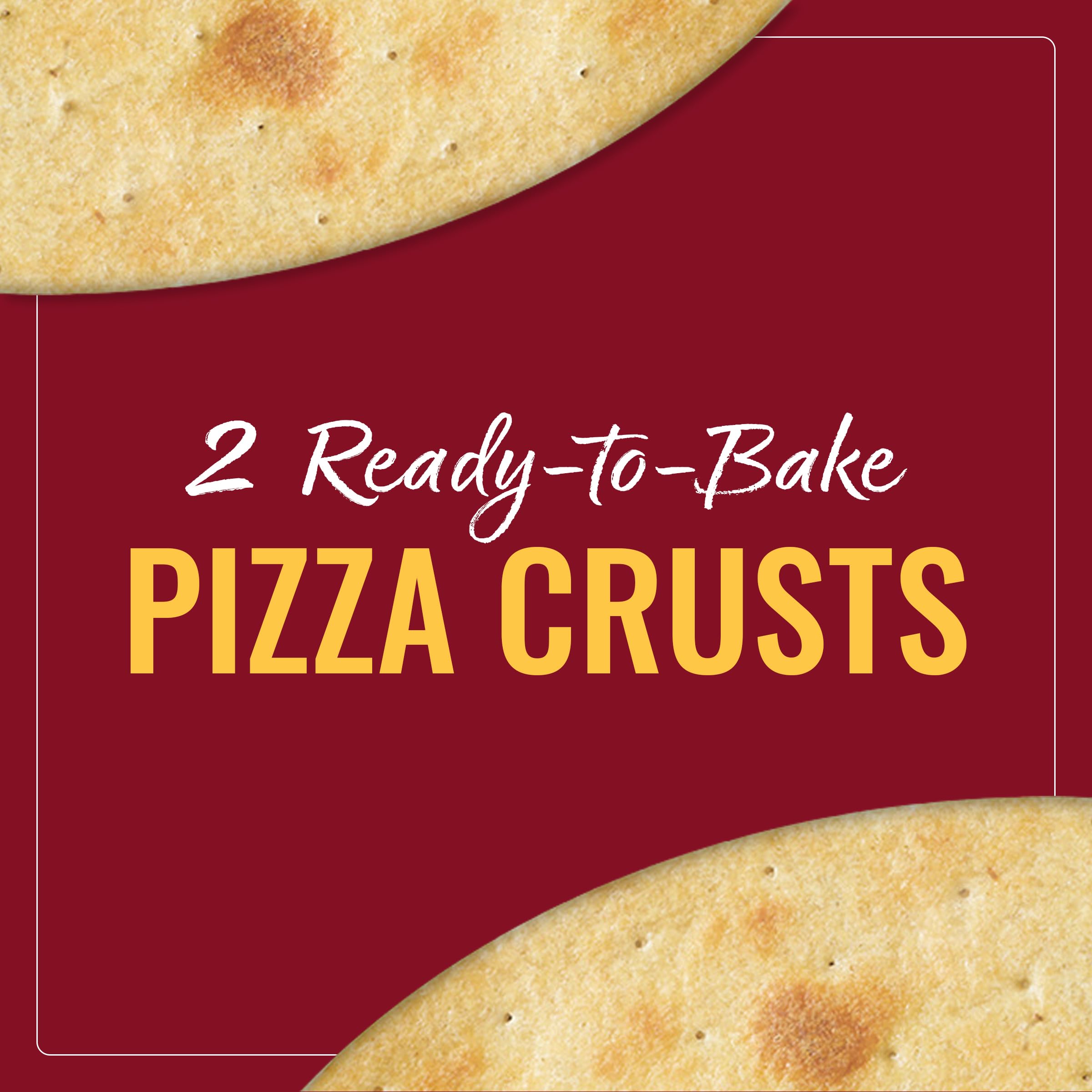 Top view of crust with toppings showcasing family-friendly flavor ideas.