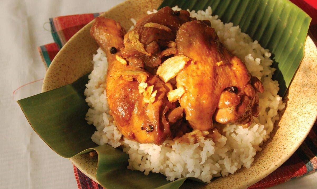 Mama Sita's Adobo dry mix close-up promises easy seasoning for flavorful meals.