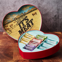 Man Crates Meat Heart sticks habanero closeup hints at bold flavor.