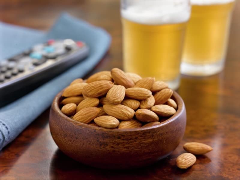 Mandelin almonds for cake decoration or chocolate dipping