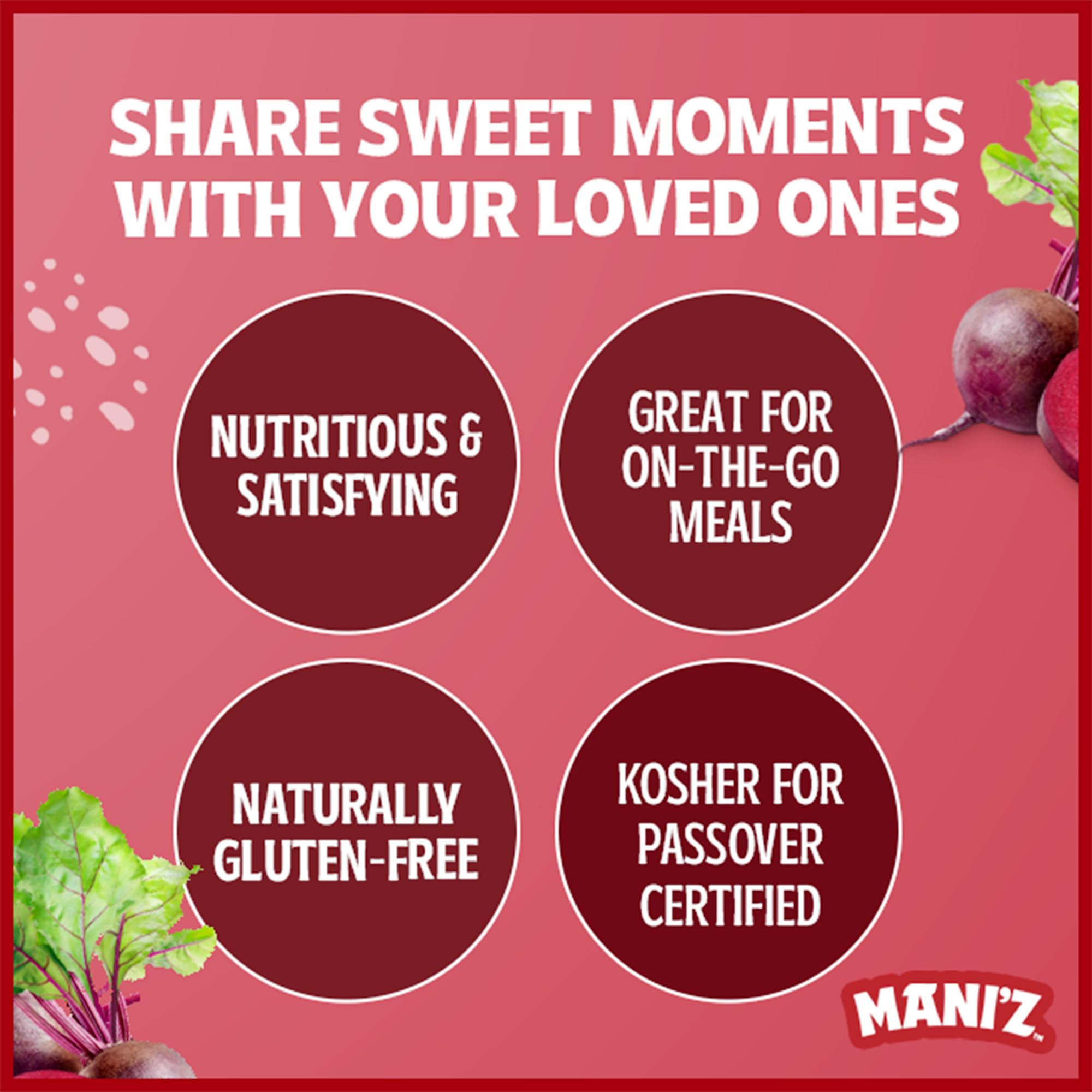 Manischewitz Borscht jar and spoon on a table.