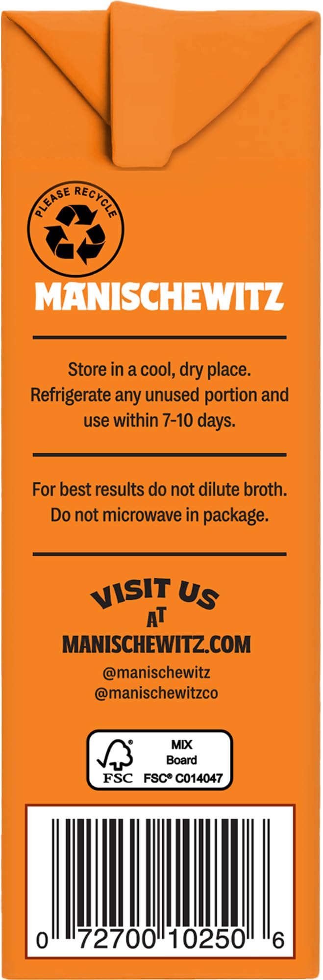Manischewitz kosher certification label signals trusted ingredient for home cooking