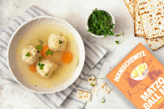 Manischewitz Matzo Ball Mix ingredients highlight traditional kneidel flavor and authenticity.
