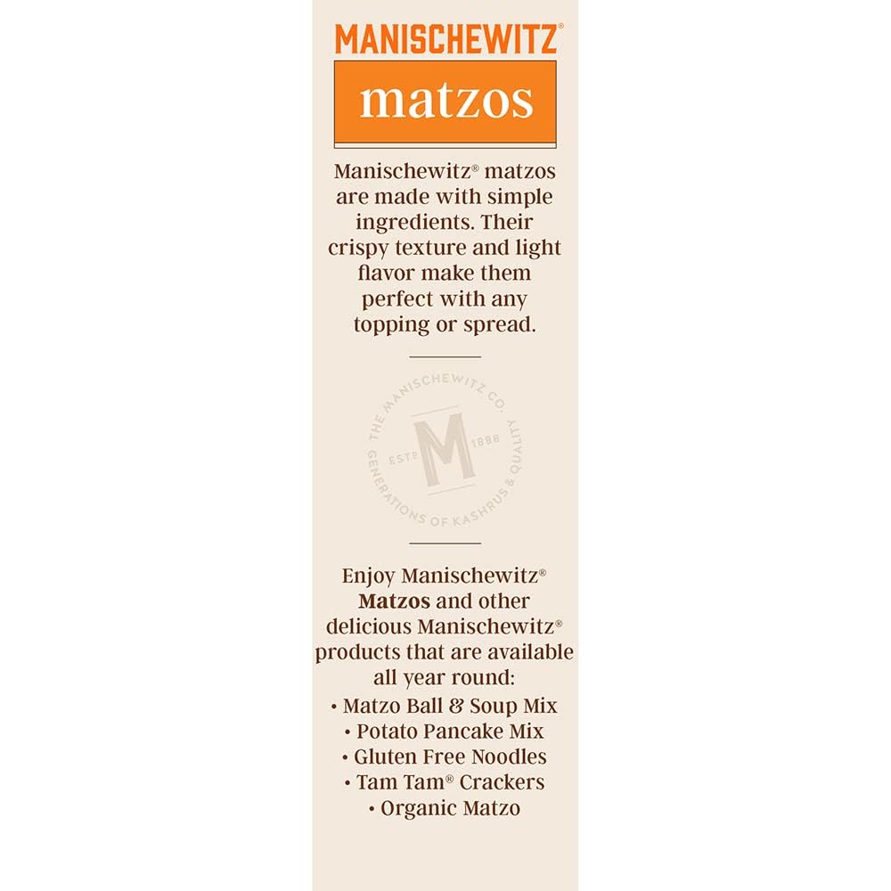 Serving ideas with Manischewitz Matzo Unsalted topped with spreads and dips.
