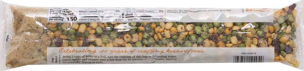 Manischewitz Minestrone cooking-water add demonstrates quick, easy preparation.
