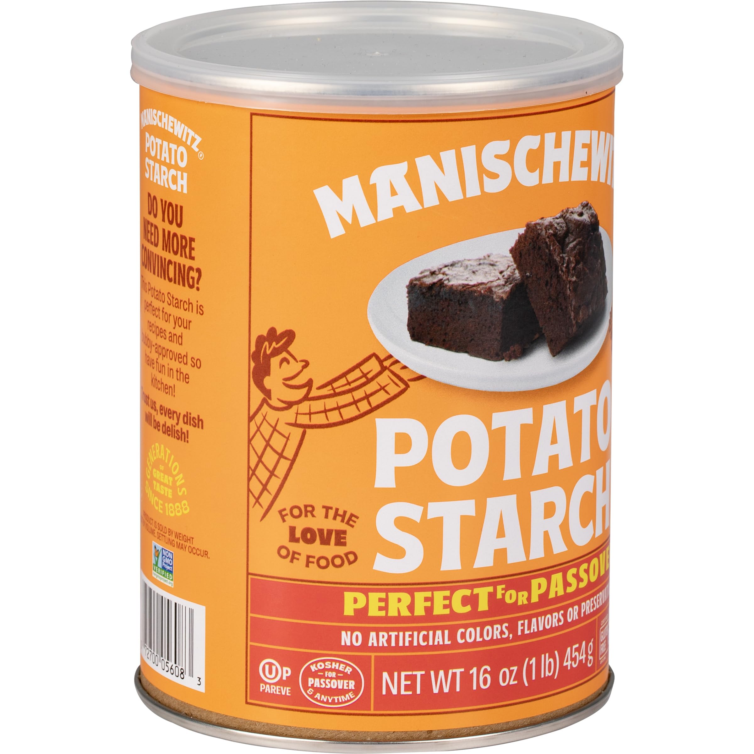 Manischewitz gluten-free ingredient ideal for light, smooth batters and sauces