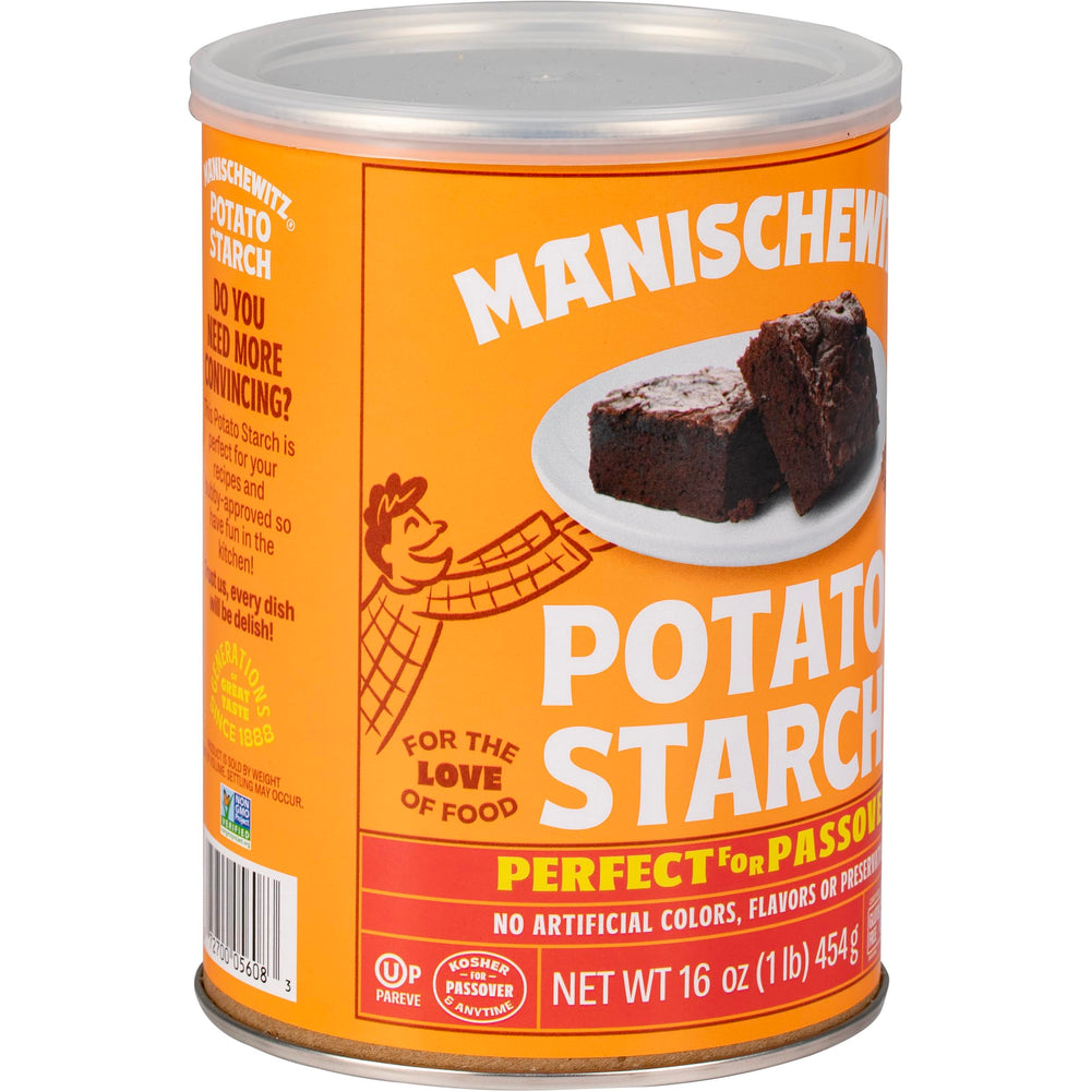 Manischewitz gluten-free ingredient ideal for light, smooth batters and sauces