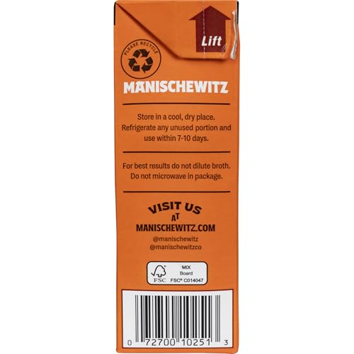 Manischewitz broth ingredients close-up, natural and additive-free simmer.